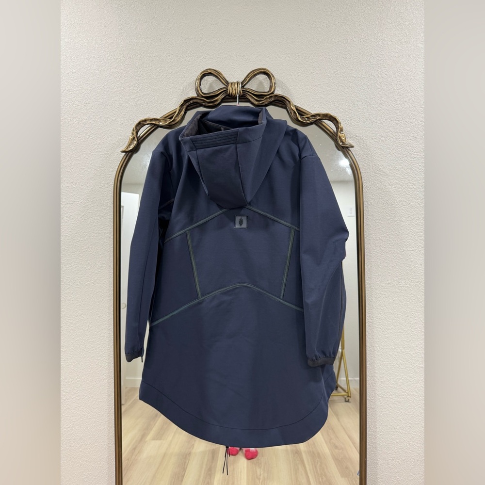 NWT Free people Movement Moon Magic Reflective Rain Parka Jacket - Picture 3 of 11